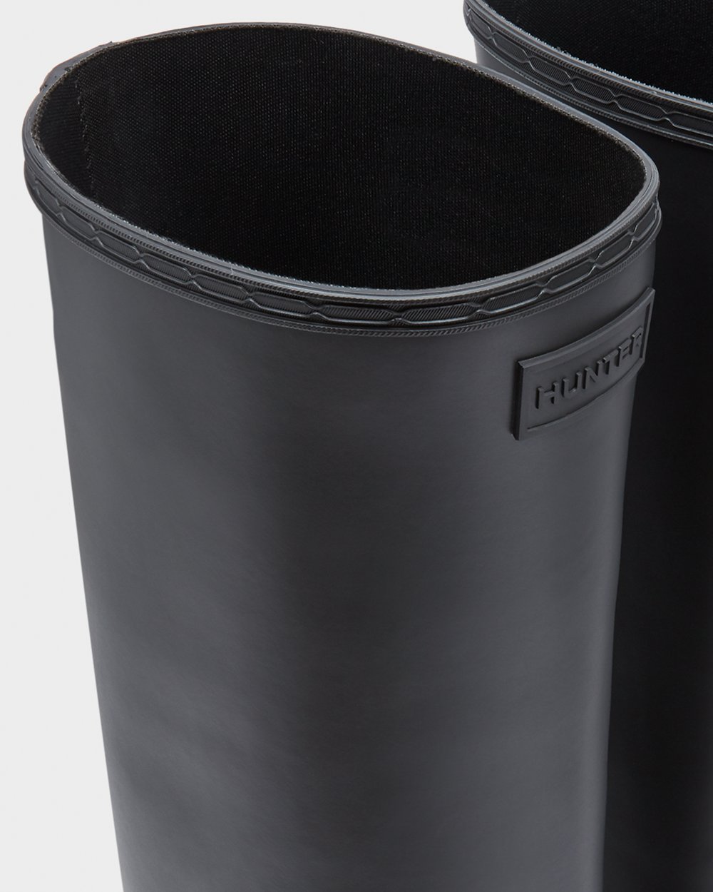 Botas Creeper Hunter Feminina Pretas - Refined Slim Fit Knee-High - 28AXSHDIL